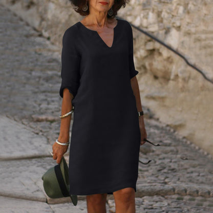 Vestido Ligero Verano Mujer Floral Fresco