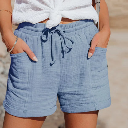 Pantalones Cortos Ligeros de Algodón Verano
