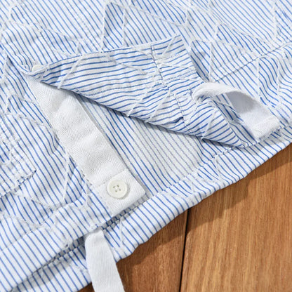 Camisa Azul Clásica Hombre Elegante - Vestiria