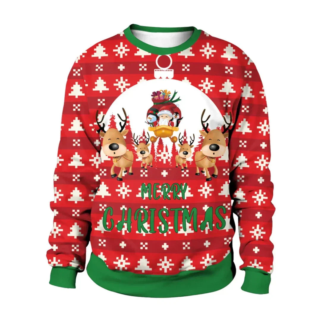 Sudadera Navidad Mujer Abulta Cálida