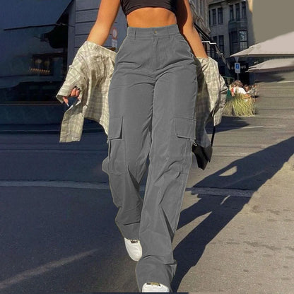 Pantalón Cargo Mujer Diseño Útil y Comodo