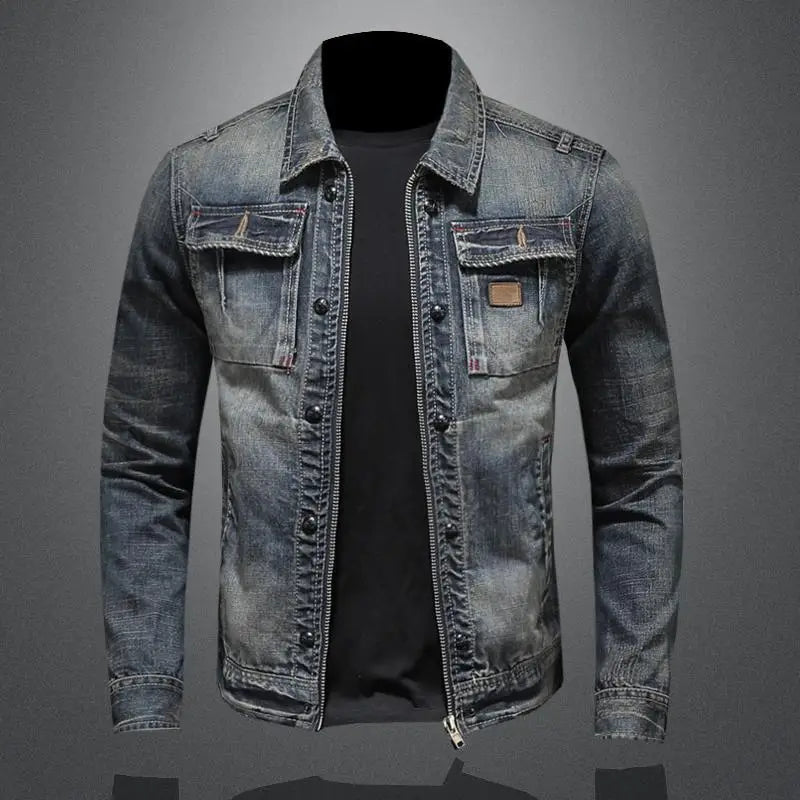 Chaqueta Jeans Clásica Vintage