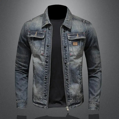 Chaqueta Jeans Clásica Vintage