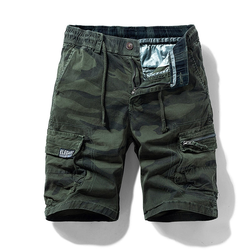 Pantalones Cortos Militar Estilo
