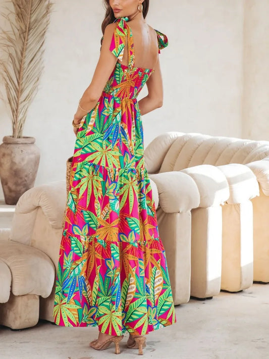 Vestido Elegante Sin Mangas Feminino - Vestiria