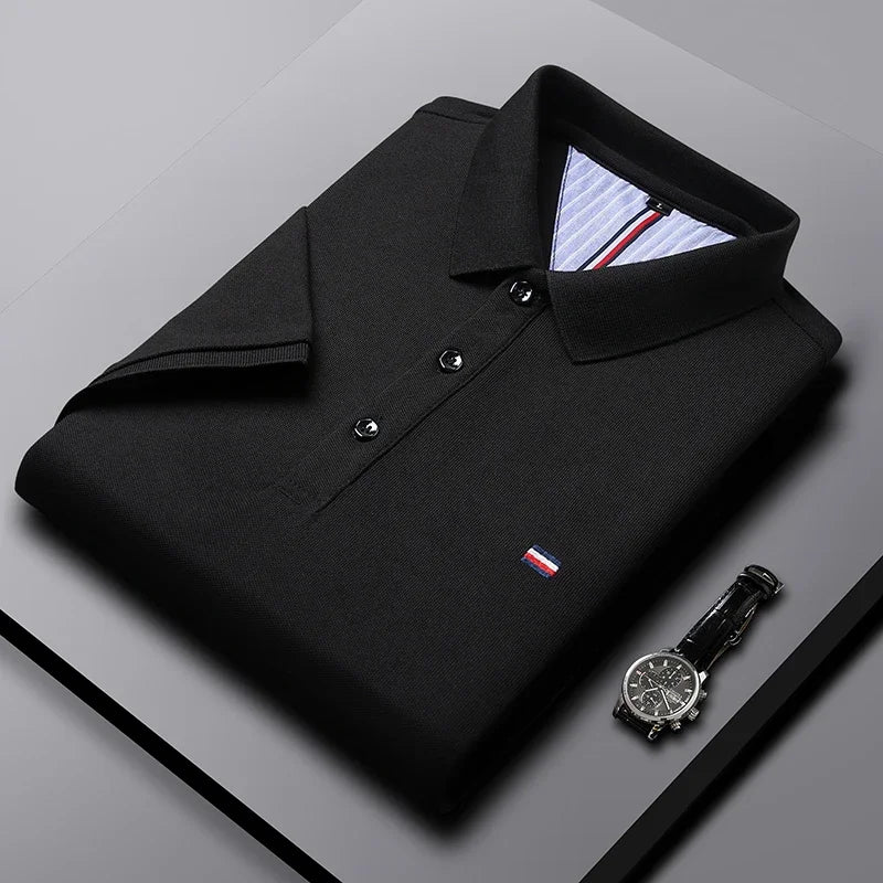 Polo Hombre Clásico Cuello Redondo