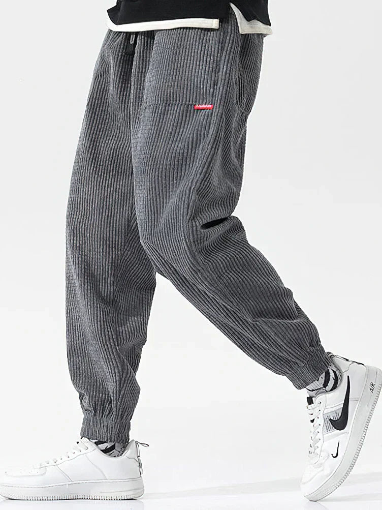 Pantalones Pana Amplios y Cómodos Hombre