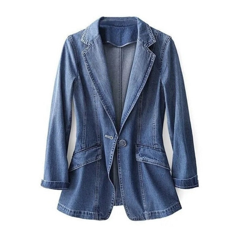 Chaquetón Jeans Elegante - Vestiria
