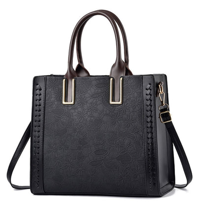Bolso Cuero Clásico Mujer