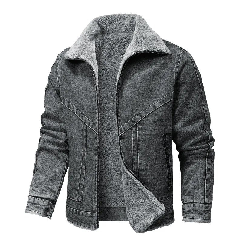Chaqueta Jeans Forrada Polar - Vestiria
