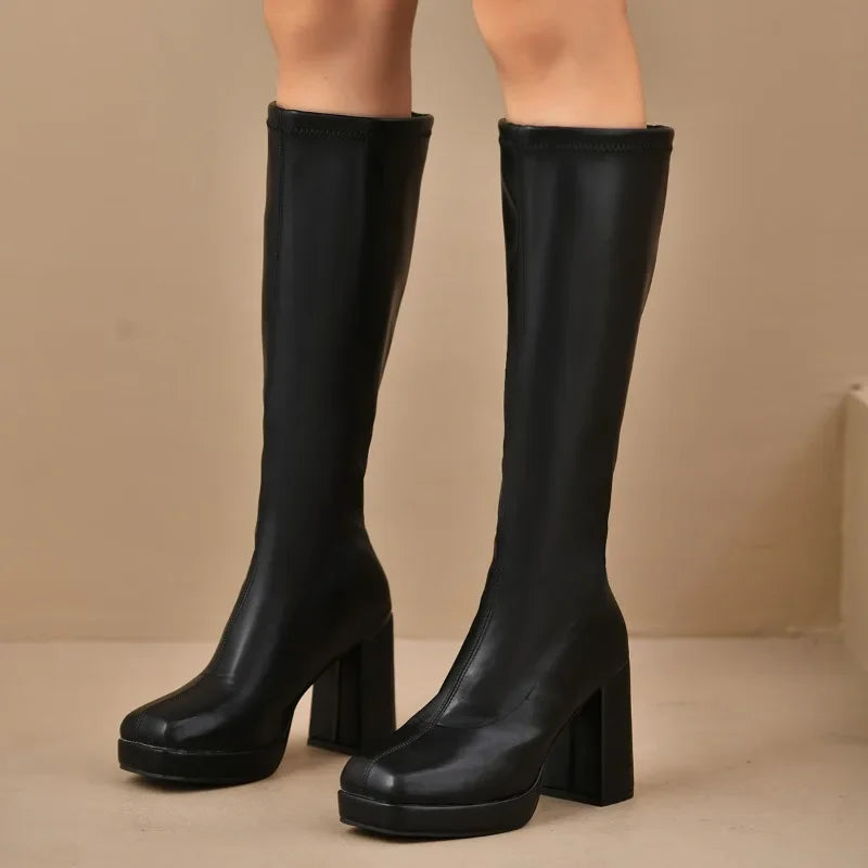 Botas Cuero Alto Diseño Único BearsFoots - Vestiria