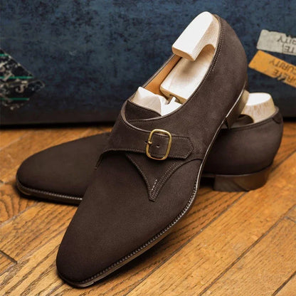 Zapatos Hombre Cuero Marrón Clásicos - Vestiria