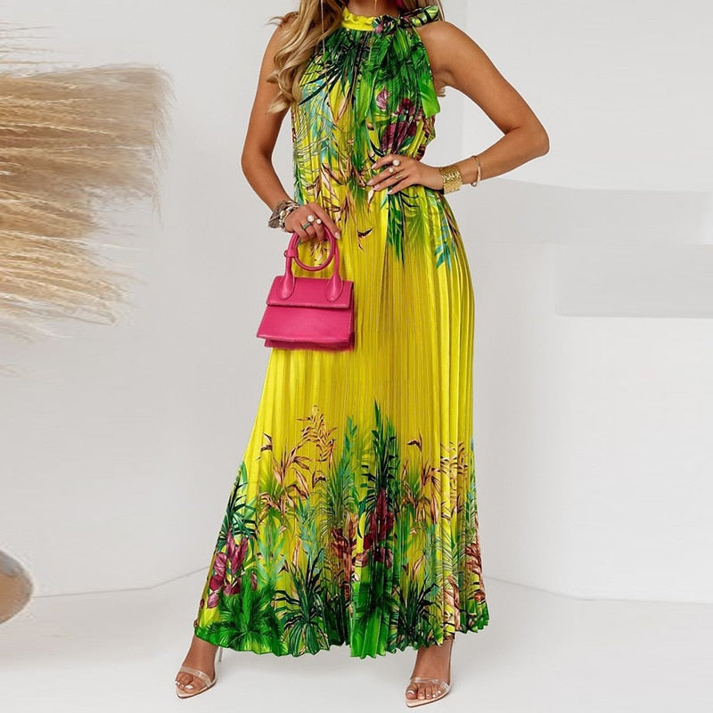 Vestido Maxi Cómodo Mujer Casual