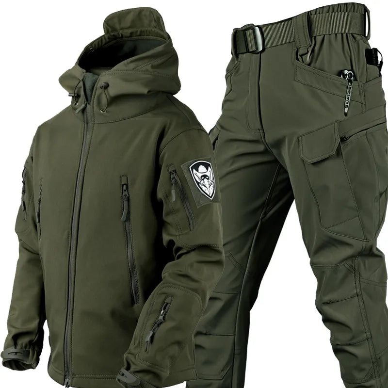 Conjunto Táctico Chaqueta Pantalón Camuflaje