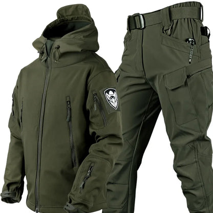 Conjunto Táctico Chaqueta Pantalón Camuflaje