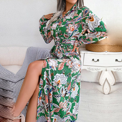 Vestido Libre Estampado Floral