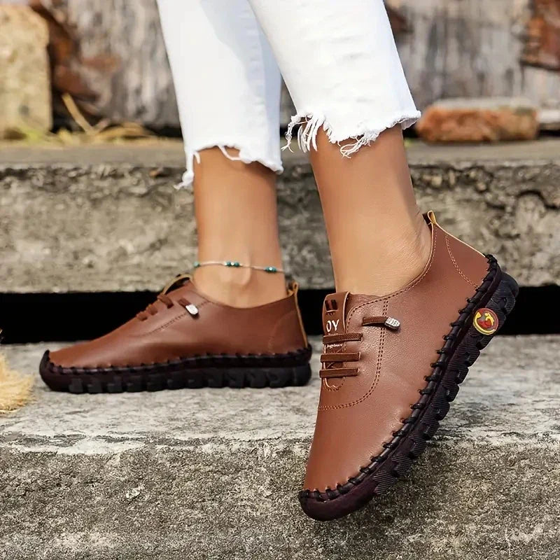 Zapatillas Planas Mujer Sin Cordones