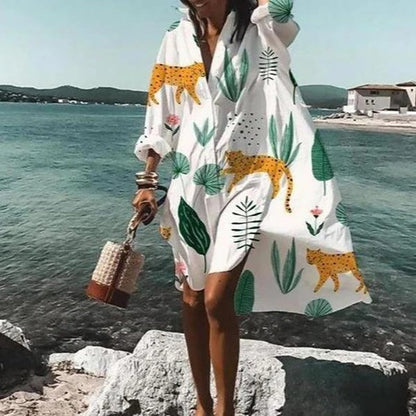 Vestido Estampado Grande y Comodísimo