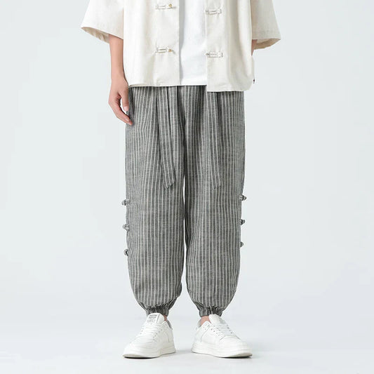 Pantalón deportivo de rayas hombre moderno - Vestiria