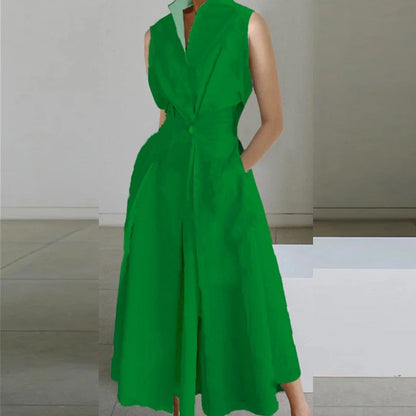 Vestido Mujer Estampado Chic Blanco Negro