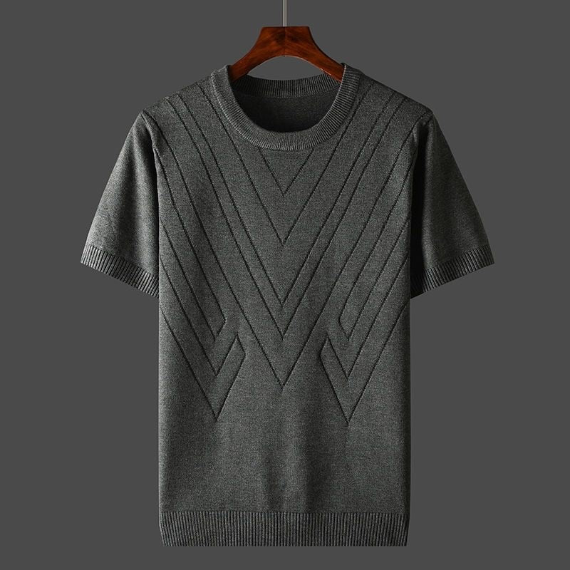 Camiseta de Punto Suave y Cálida