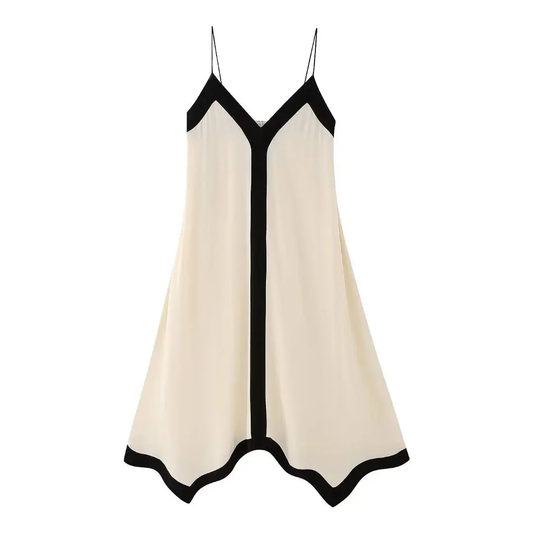 Vestido Elegante con Tirantes y Detalles - Vestiria