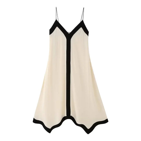 Vestido Elegante con Tirantes y Detalles - Vestiria