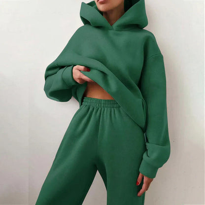 Sudadera y Pantalones de Chándal Cómodos de Algodón