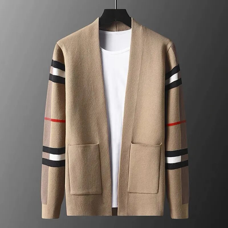 Jersey Cárdigan de Punto Suave