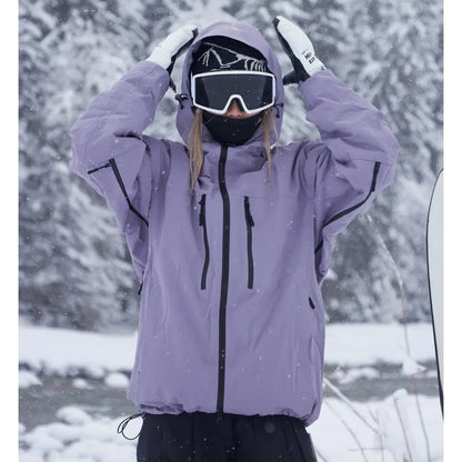 Chaqueta Invierno Mujer Esquí Impermeable