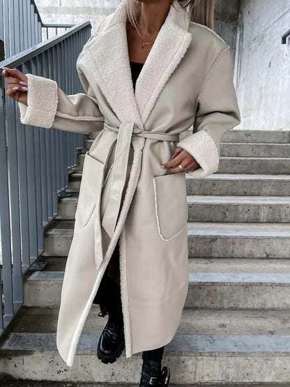 Chaquetón Cuero Invierno Femenino