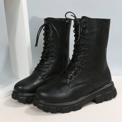 Botas Cuero Cremallera Únicas BearsFoots - Vestiria