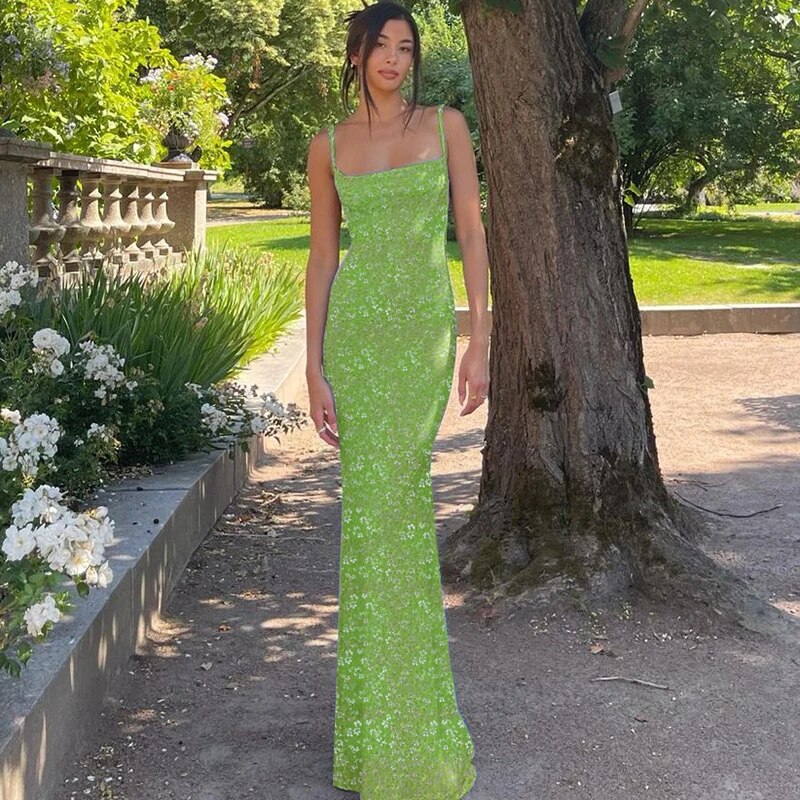 Vestido Floral Mujer Estilo Boho