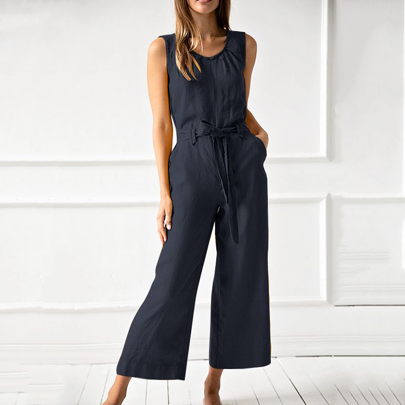 Vestido Mono Informal Con Piernas Amplias - Vestiria