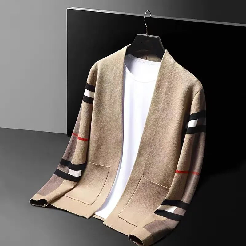 Jersey Cárdigan de Punto Suave - Vestiria