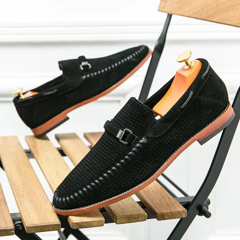 Zapatos Hombre Cuero de Lujo