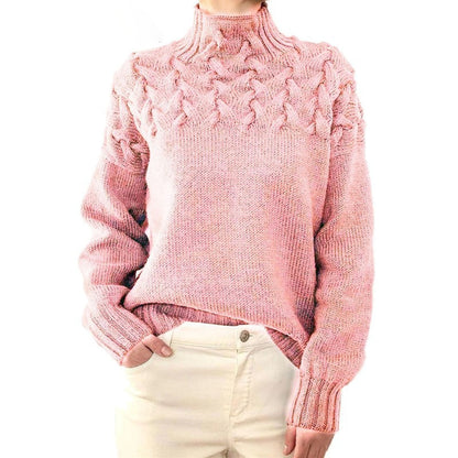 Jerséis Mujer Cuello Alto Suave