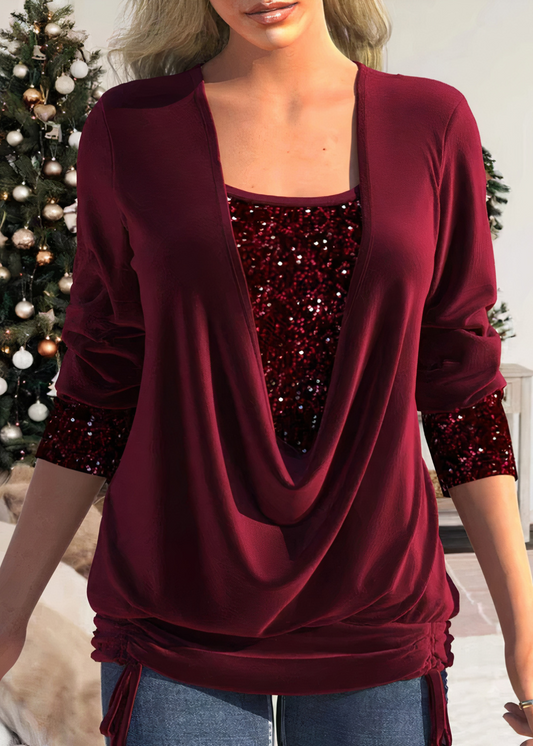 Blusas Mujer Elegantes Brillantes - Vestiria