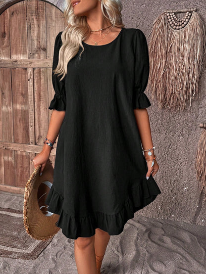Vestido Mujer Midi Elegante Fiesta