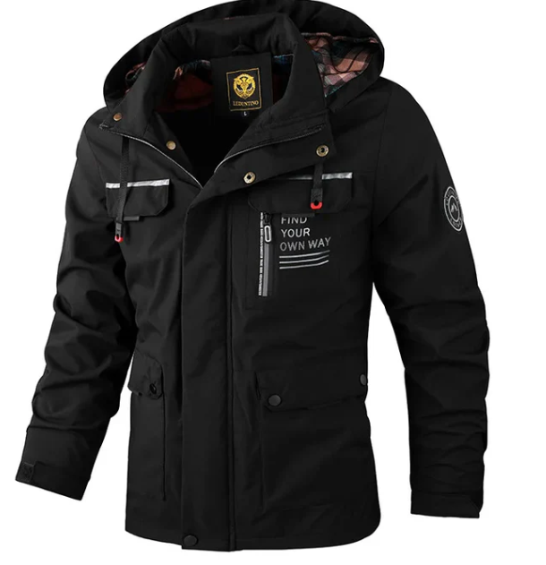 Chaqueta Impermeable Hombre Invierno Resistente