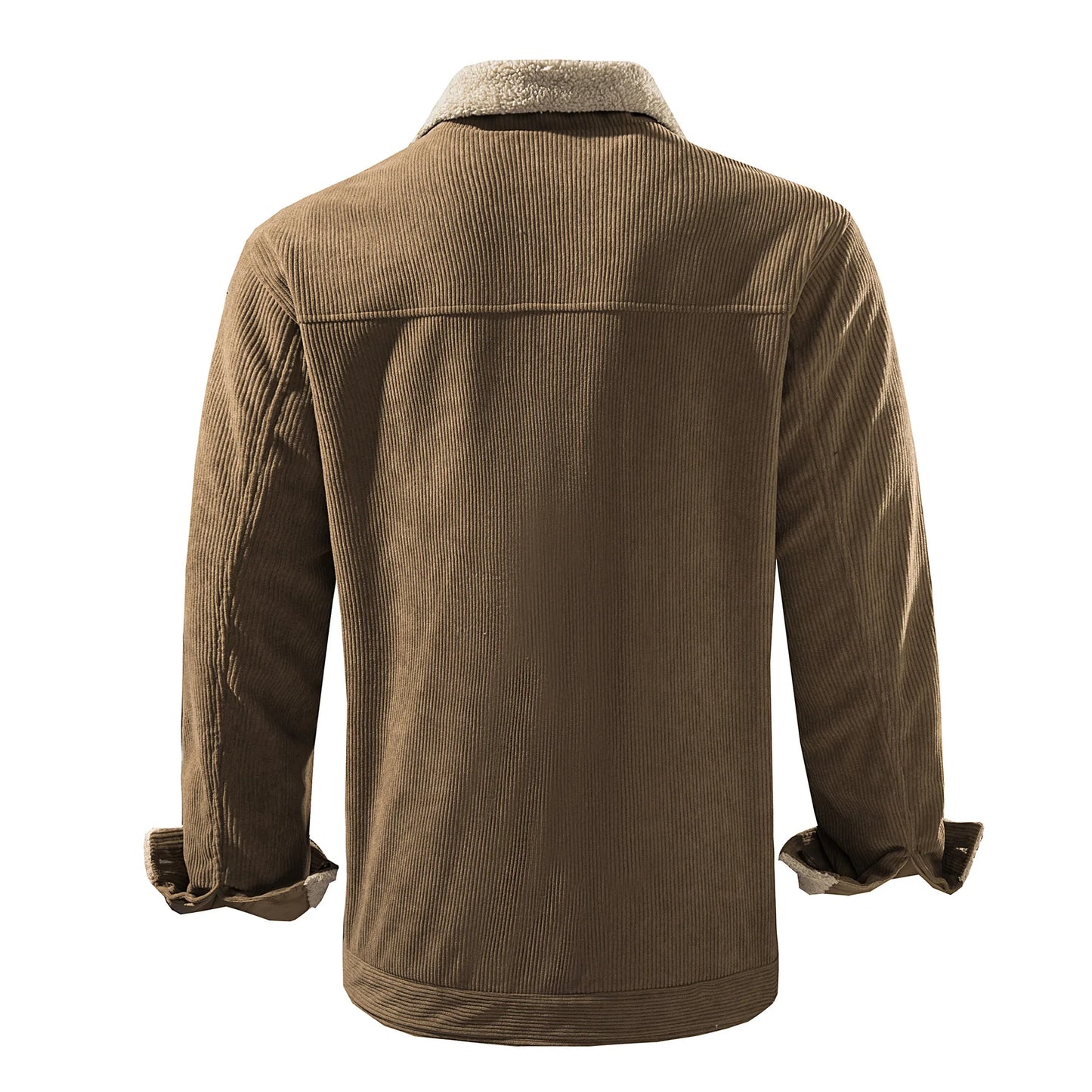 Chaqueta Pana Hombre Forro Polar Cálido - Vestiria