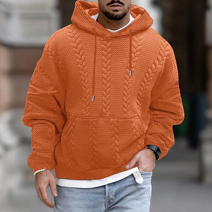 Sudadera Hombre Abultada y Cálida Invierno