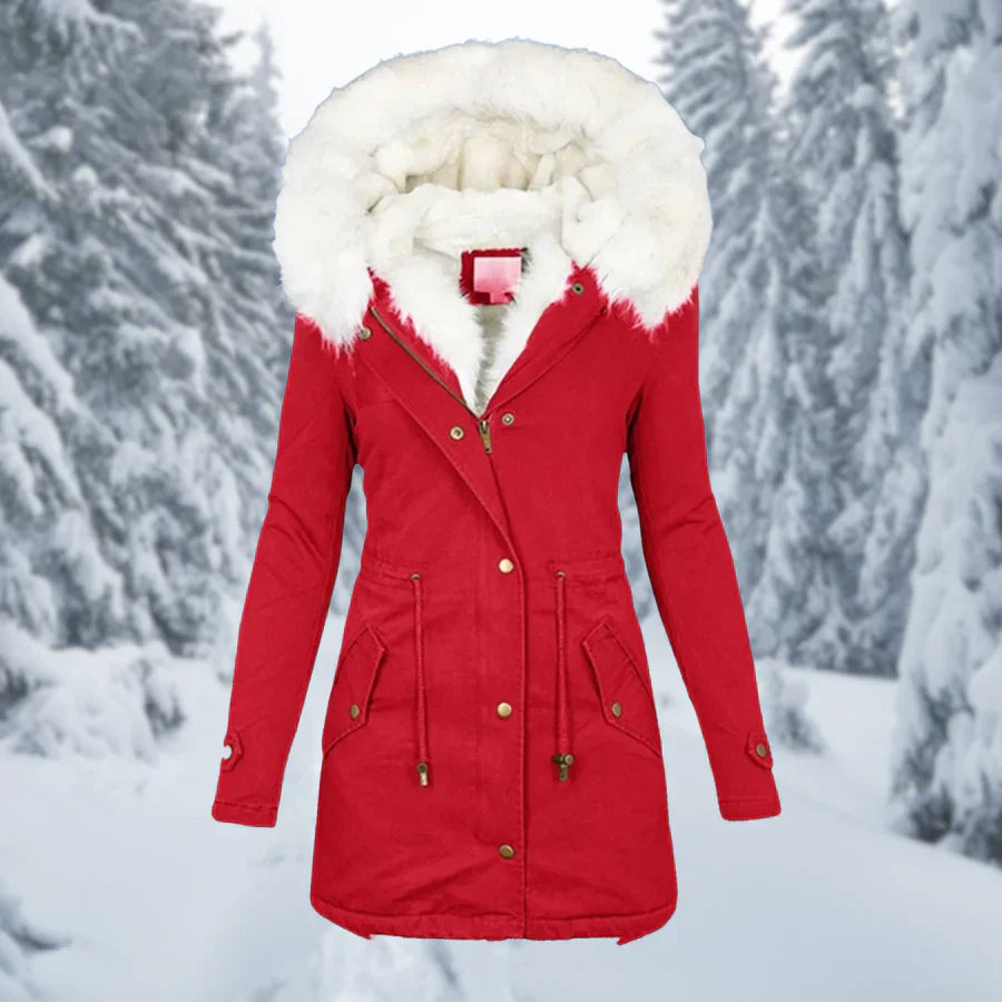 Chaqueta Invierno Mujer Corta y Caliente