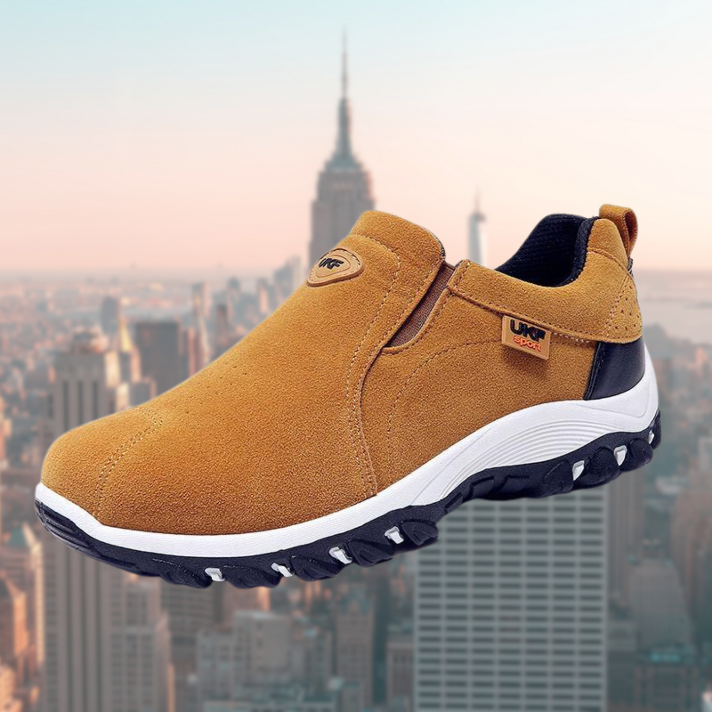 Zapatos cómodos sin cordones para caminar - Vestiria