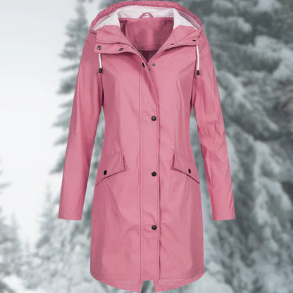 Chubasquero Impermeable Largo y Elegante