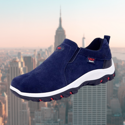 Zapatos cómodos sin cordones para caminar