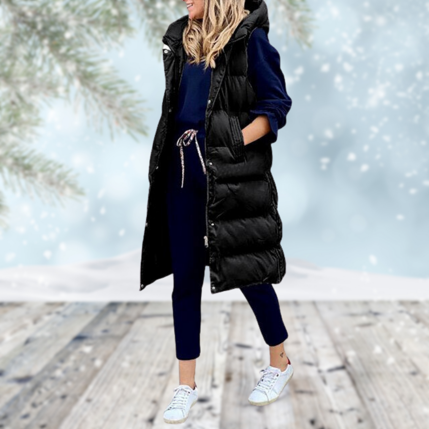 Chaquetón Mujer Largo Cálido
