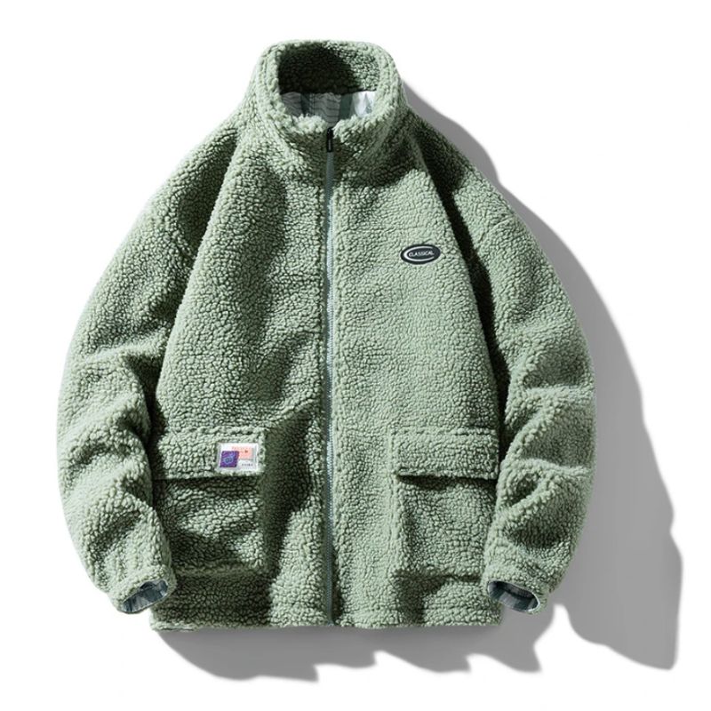 Chaqueta bomber peluda cálida mujer - Vestiria