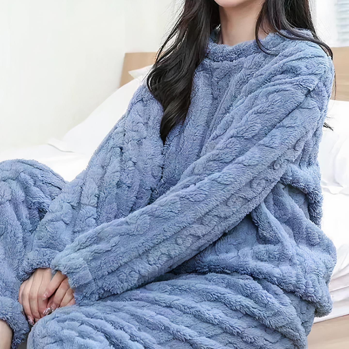 Pijama Terciopelo Suave y Caliente
