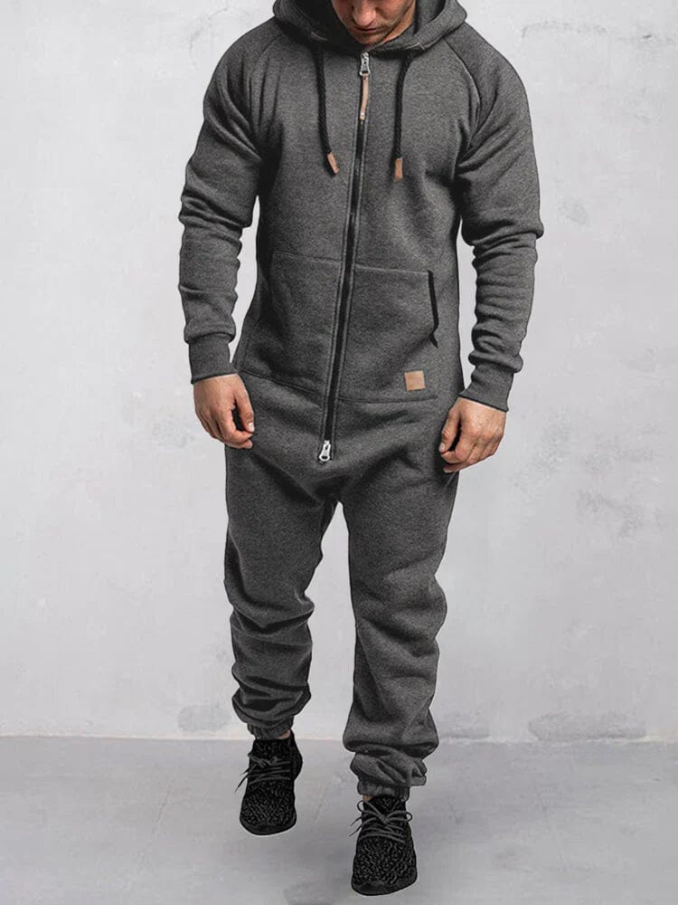 Chaquetón Hombre Capucha Cremallera
